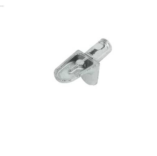 Shelf Support Plug in Ø 5 mm Holes with Twin Grooves